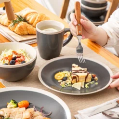 Tafelservice, Vancasso SEESAMI 16-teiliges Kombiservice Aus Steinzeug, Geschirrset Im Modernen Aussehen Für 4 Personen -kaufland verkäufe 010e19a8da5fb1b2d989479bae757864