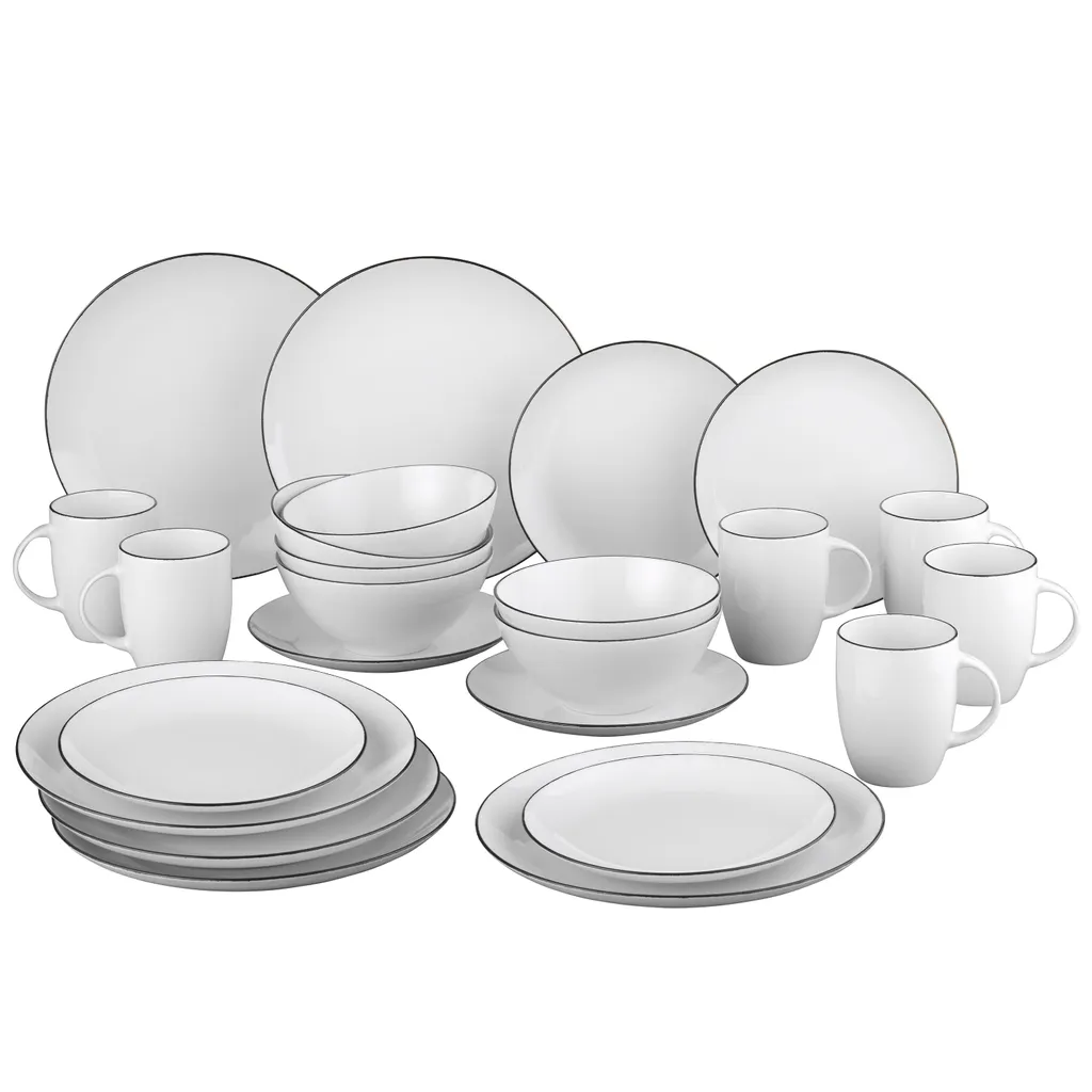 Van Well Black Star 24tlg. Kombi-Service 6 Personen Porzellan Geschirr-Set Van Well Black Star 24tlg. Kombi-Service 6 Personen Porzellan Geschirr-Set -kaufland verkäufe 014e040d26d434a849d4f328ee1d49a1