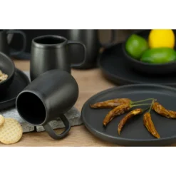 CreaTable 22978 Kombiservice Uno BLACK Für 4 Personen, Steinzeug, Schwarz (1 Set, 16-teilig) 3 CreaTable 22978 Kombiservice Uno BLACK Für 4 Personen, Steinzeug, Schwarz (1 Set, 16-teilig) -kaufland verkäufe 029be2bb5dc46b15443f6e1ee0bdad9c