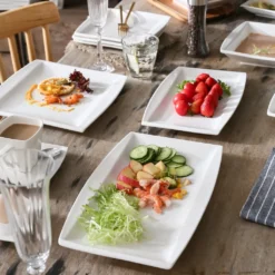 MALACASA 32 Tlg. Kombiservice, Serie BLANCE Cremeweiß Porzellan Geschirrset Mit Servierplatte 4 MALACASA 32 Tlg. Kombiservice, Serie BLANCE Cremeweiß Porzellan Geschirrset Mit Servierplatte -kaufland verkäufe 02b9b6da6e3b220c751bc26e9c5399fd