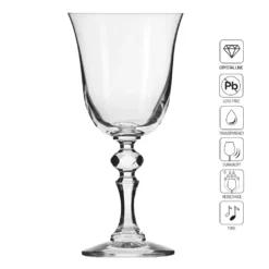 KROSNO Krista Kleine Rotweingläser, 6er-Set, 220 Ml -kaufland verkäufe 04b61574aafffde678eedf541121ba76