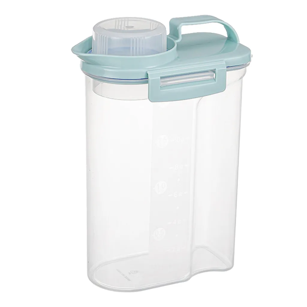 Vorratsdosen 2L Müslidosen mit Messbecher BPA-frei Luftdicht Müsli Schüttdose mit Deckel Kunststoff Vorratsbehälter Küche Aufbewahrungsbox für Mehl Getreide Reis (Blau) Vorratsdosen 2L Müslidosen Mit Messbecher BPA-frei Luftdicht Müsli Schüttdose Mit Deckel Kunststoff Vorratsbehälter Küche Aufbewahrungsbox Für Mehl Getreide Reis (Blau) -kaufland verkäufe 05757db3d7db5c440d0c8132bbaa934a