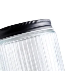 6er Set Vorratsgläser 0,5 L Mit Schraubdeckel Ø9x11 Cm - Schwarz -kaufland verkäufe 09893b1b53823f17acef3130b76c8a99