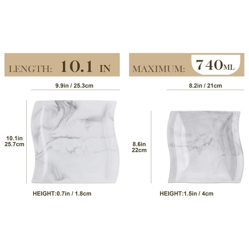 MALACASA, Serie Flora, Marmor Porzellan Tafelservice 24 Teiligen Set Kombiservice Geschirrset mit 12 Speiseteller und 12 Suppenteller für 12 Personen MALACASA, Serie Flora, Marmor Porzellan Tafelservice 24 Teiligen Set Kombiservice Geschirrset Mit 12 Speiseteller Und 12 Suppenteller Für 12 Personen -kaufland verkäufe 0b01456f82fd92d97729fc74f142c094