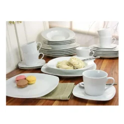 CreaTable 19511 Tafelservice Amelie Für 6 Personen + Uni, Porzellan, Weiß (1 Set, 12-teilig) 6 CreaTable 19511 Tafelservice Amelie Für 6 Personen + Uni, Porzellan, Weiß (1 Set, 12-teilig) -kaufland verkäufe 0f8ce91fda127a8e855f71bed8328a3e