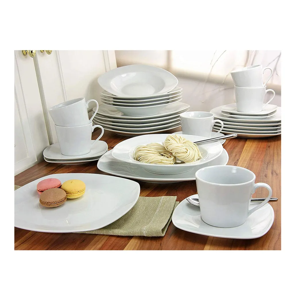 CreaTable 19511 Tafelservice Amelie für 6 Personen + Uni, Porzellan, weiß (1 Set, 12-teilig) CreaTable 19511 Tafelservice Amelie Für 6 Personen + Uni, Porzellan, Weiß (1 Set, 12-teilig) -kaufland verkäufe 0f8ce91fda127a8e855f71bed8328a3e