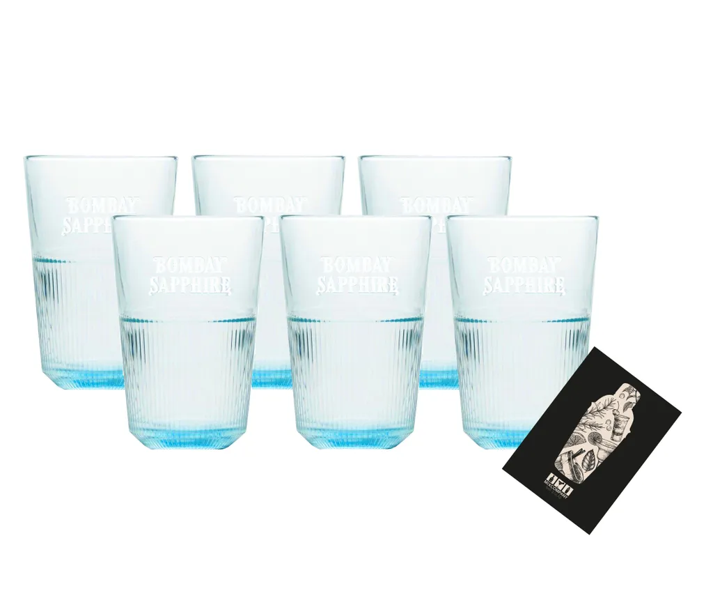 Bombay Sapphire Gin 6x Longdrink Glas 6er Set Gläser in blau mit Relief Bombay Sapphire Gin 6x Longdrink Glas 6er Set Gläser In Blau Mit Relief -kaufland verkäufe 0fef1e4ce3c1f08d2b322e36d239c2d4