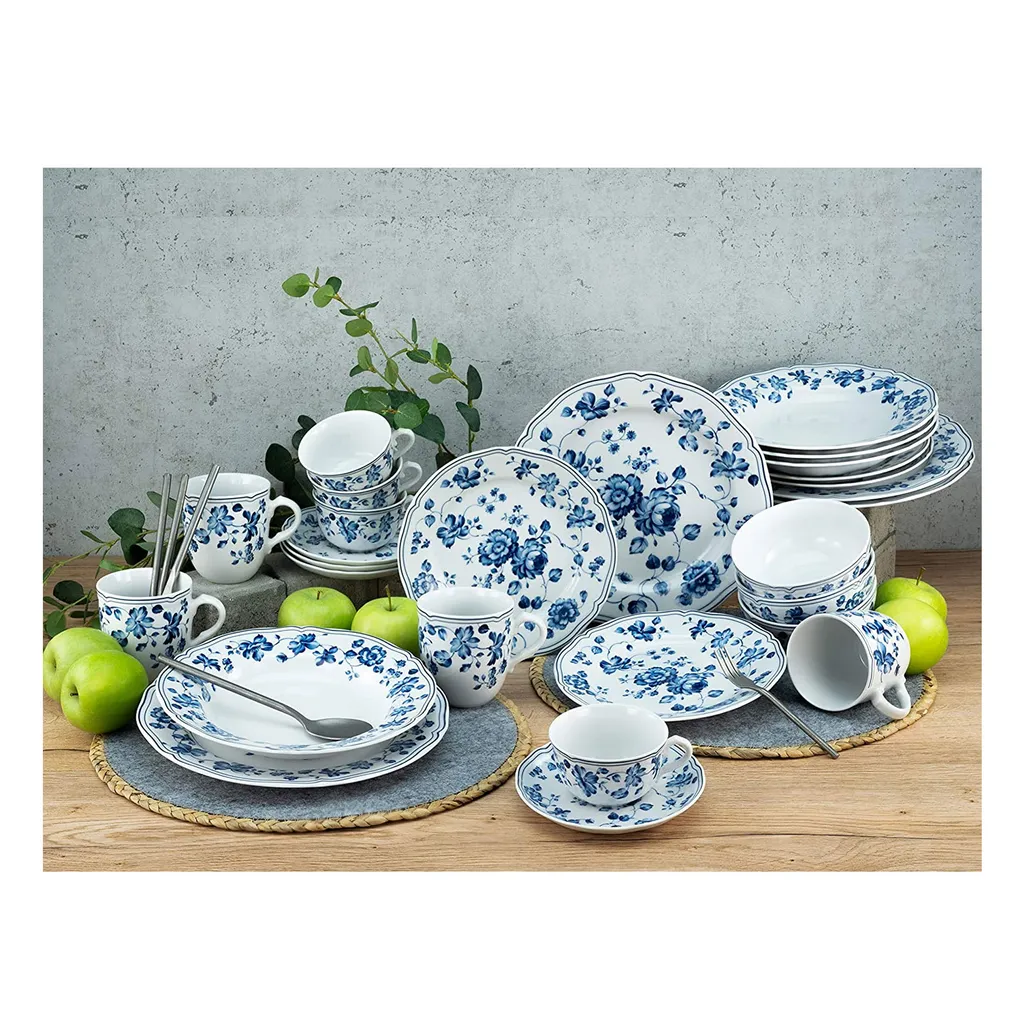 CreaTable 22543 Kombiservice Royal Blue Flower für 4 Personen, Porzellan, mehrfarbig (1 Set, 16-teilig) CreaTable 22543 Kombiservice Royal Blue Flower Für 4 Personen, Porzellan, Mehrfarbig (1 Set, 16-teilig) -kaufland verkäufe 10b3a2021962fb85a9126809f0919117