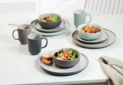 Ritzenhoff & Breker JASPER Kaffeeservice 12-tlg., Geschirrset, Service, Rund, Steinzeug, Grau, 407648 -kaufland verkäufe 10edd39e783f01c8a85b3c560eb75ac1