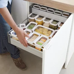 Emsa Trockenvorratsdose OPTIMA 0,45 Liter Transparent / Weiß -kaufland verkäufe 1237e24412838ae8975fd10ebe5ceb35