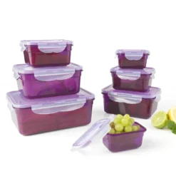 GOURMETmaxx Frischhaltedosen Klick-it 28-tlg. In Lila Frischhaltedosen Set Klick-It Gefrierdosen Lunchbox Brotdose 14 Stück Lila 5 GOURMETmaxx Frischhaltedosen Klick-it 28-tlg. In Lila Frischhaltedosen Set Klick-It Gefrierdosen Lunchbox Brotdose 14 Stück Lila -kaufland verkäufe 13917315d1f42ec848e51c4e82796dad 1