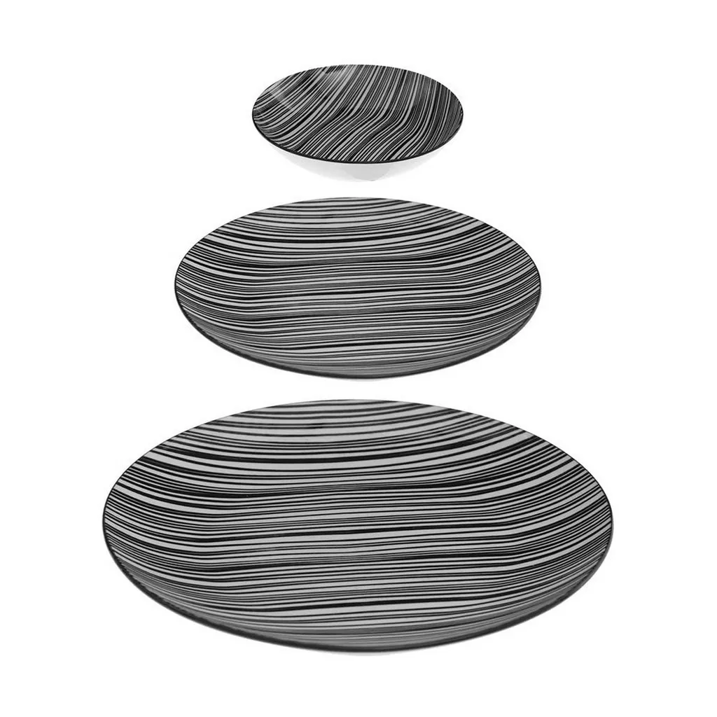 Teller-Set BOHEMIA ZEBRE, 18-teilig Teller-Set BOHEMIA ZEBRE, 18-teilig -kaufland verkäufe 140d6fbed4d164d95fee06eefb7051f1