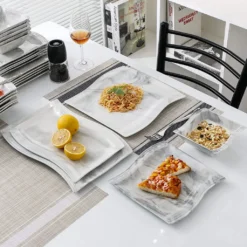 MALACASA, Serie Flora, 32 Tlg. Marmor Porzellan Geschirrset Kombiservice Tafelservice Mit 6 Schalen, 6 Dessertteller, 6 Suppenteller, 6 Speiseteller, 6 Becher Und 2 Rechteckige Servierplatte 4 MALACASA, Serie Flora, 32 Tlg. Marmor Porzellan Geschirrset Kombiservice Tafelservice Mit 6 Schalen, 6 Dessertteller, 6 Suppenteller, 6 Speiseteller, 6 Becher Und 2 Rechteckige Servierplatte -kaufland verkäufe 1a3d580aa820a0e91af2813c71169c74