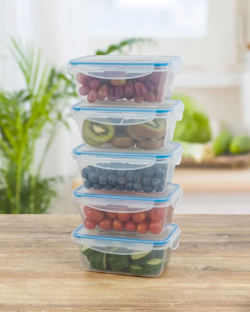 classbach® 5er-Set Kunststoff-Frischhaltedosen mit Deckel 100% dicht, Lunchbox Brotdose Meal Prep Boxen mit Deckel, Vorratsdosen geeignet f. Spülmaschine, Mikrowelle und Gefrierfach C-FHD 4007 K Classbach® 5er-Set Kunststoff-Frischhaltedosen Mit Deckel 100% Dicht, Lunchbox Brotdose Meal Prep Boxen Mit Deckel, Vorratsdosen Geeignet F. Spülmaschine, Mikrowelle Und Gefrierfach C-FHD 4007 K -kaufland verkäufe 1a82f8d6954796e0e1be0b468fc4977e