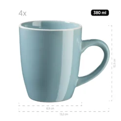 Mäser 931770 Kombiservice Elissa Für 6 Personen, Steinzeug, Türkis (1 Set, 24-teilig) -kaufland verkäufe 1b55897a88358f64341e3ceb9866d575