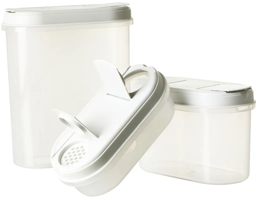 plast team Trockenvorratsdosen-Set Margerit 3er Set grau Plast Team Trockenvorratsdosen-Set Margerit 3er Set Grau -kaufland verkäufe 1b5d20b2a502a86fb6f9b3791b3b94d4