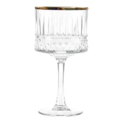 Pasabahce Pasabahace Elysia Golden Touch Kelchglas 4er Set Weingläser, Cocktails, 500 Ml