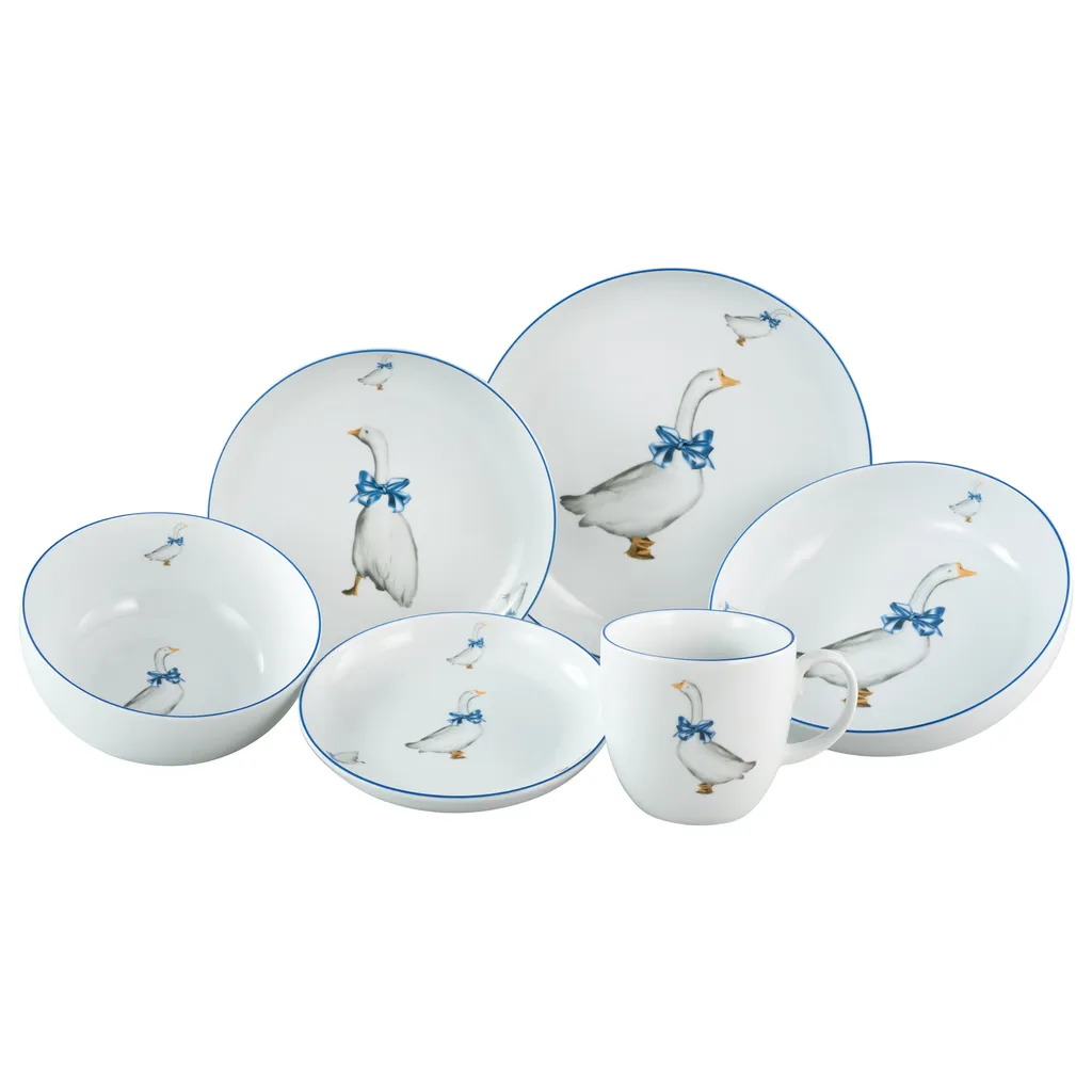 CreaTable 23539 Kombiservice Gänseglück für 2 Personen, Porzellan, weiß (1 Set, 10-teilig) CreaTable 23539 Kombiservice Gänseglück Für 2 Personen, Porzellan, Weiß (1 Set, 10-teilig) -kaufland verkäufe 21fd60853c54cf221466e9b3424fd91e
