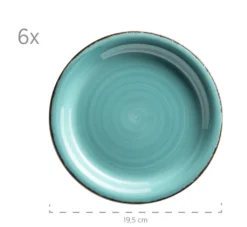 Mäser 931614 Kombiservice Lumaca Für 6 Personen, Steingut, Türkis (1 Set, 30-teilig) 7 Mäser 931614 Kombiservice Lumaca Für 6 Personen, Steingut, Türkis (1 Set, 30-teilig) -kaufland verkäufe 235468250e916c468cfb5c1e0f677d45