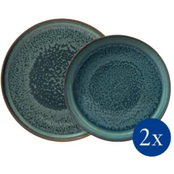 Like. By Villeroy & Boch Tafelset Crafted Breeze Blau,braun -kaufland verkäufe 251e4fbf9b60a663cefe2c1aa57d6719