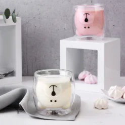 GRÄWE Doppelwandige-Thermogläser, 250ml, 2er Set, Motiv Bär -kaufland verkäufe 2707c492bd2a8bcba6047a5d4b864363