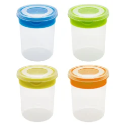 4x Vorratsdose Frischhaltedose Aufbewahrung Müsli Gewürze Box Dose 800ml 4er Set