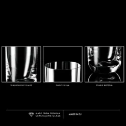 KROSNO Longdrinkgläser Wassergläser Trinkgläser | Set Von 6 | 360 ML | Glamour Kollektion | Perfekt Für Zuhause, Restaurants Und Partys | Spülmaschinenfest -kaufland verkäufe 2d0fb1b14aa66141e0b69a1b514b4c68