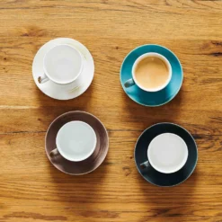 Mäser 931609 Kaffeetassen-Set Derby Für 4 Personen, Porzellan, Weiß/hellblau/beige (1 Set, 8-teilig) -kaufland verkäufe 2d8ba0ab2a562f53dc1a81cb18e57abc