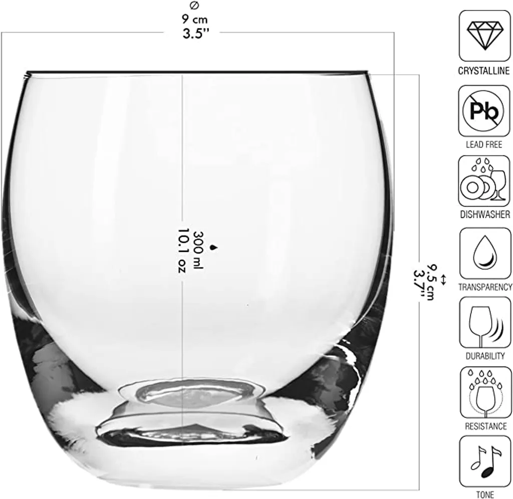 KROSNO Elite Whiskygläser, 6er-Set, 300 ml KROSNO Elite Whiskygläser, 6er-Set, 300 Ml -kaufland verkäufe 3106479f4e5ac8fff7d2d872a7771a04