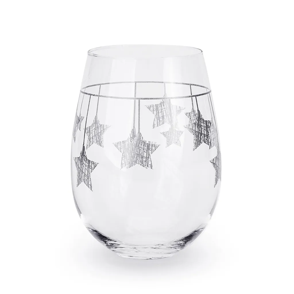 KROSNO Star Weißweingläser ohne Stiel mit hängendem Silberstern, 6er-Set, 500 ml KROSNO Star Weißweingläser Ohne Stiel Mit Hängendem Silberstern, 6er-Set, 500 Ml -kaufland verkäufe 33165e2b0f24ff2908cd5478102046d8