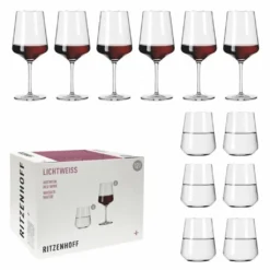 Lichtweiss Julie Rotwein- Und Wasserglas-Set #2 Von Nadine Niggemeier -kaufland verkäufe 333dcfefacd354420e143449c70dbe51