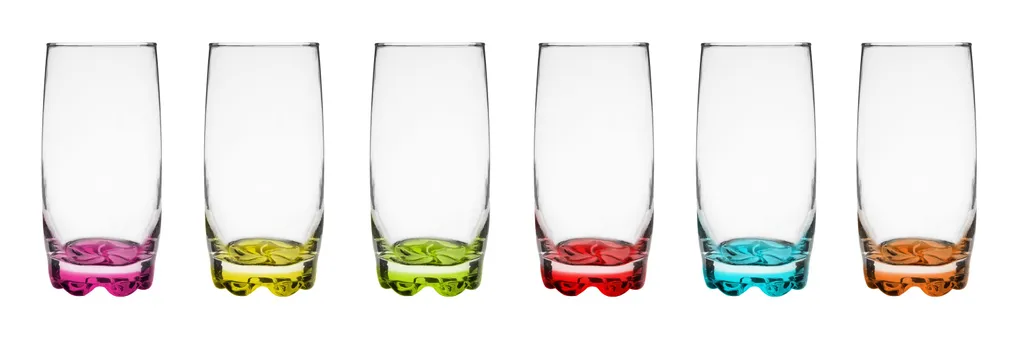 Trinkgläser aus Glas 350ml (max.390ml) Set 6 Teilig bunter Boden Wassergläser Saftgläser Trinkgläser Aus Glas 350ml (max.390ml) Set 6 Teilig Bunter Boden Wassergläser Saftgläser -kaufland verkäufe 344bf71ef24d05fbf826db738870f150