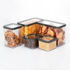 ROTHO Premium Dose Rechteckig 3.2 L LOFT, Farbe:Transparent / Schwarz 5 ROTHO Premium Dose Rechteckig 3.2 L LOFT, Farbe:Transparent / Schwarz -kaufland verkäufe 34703f2570fdaed94e658ea53bb2af51