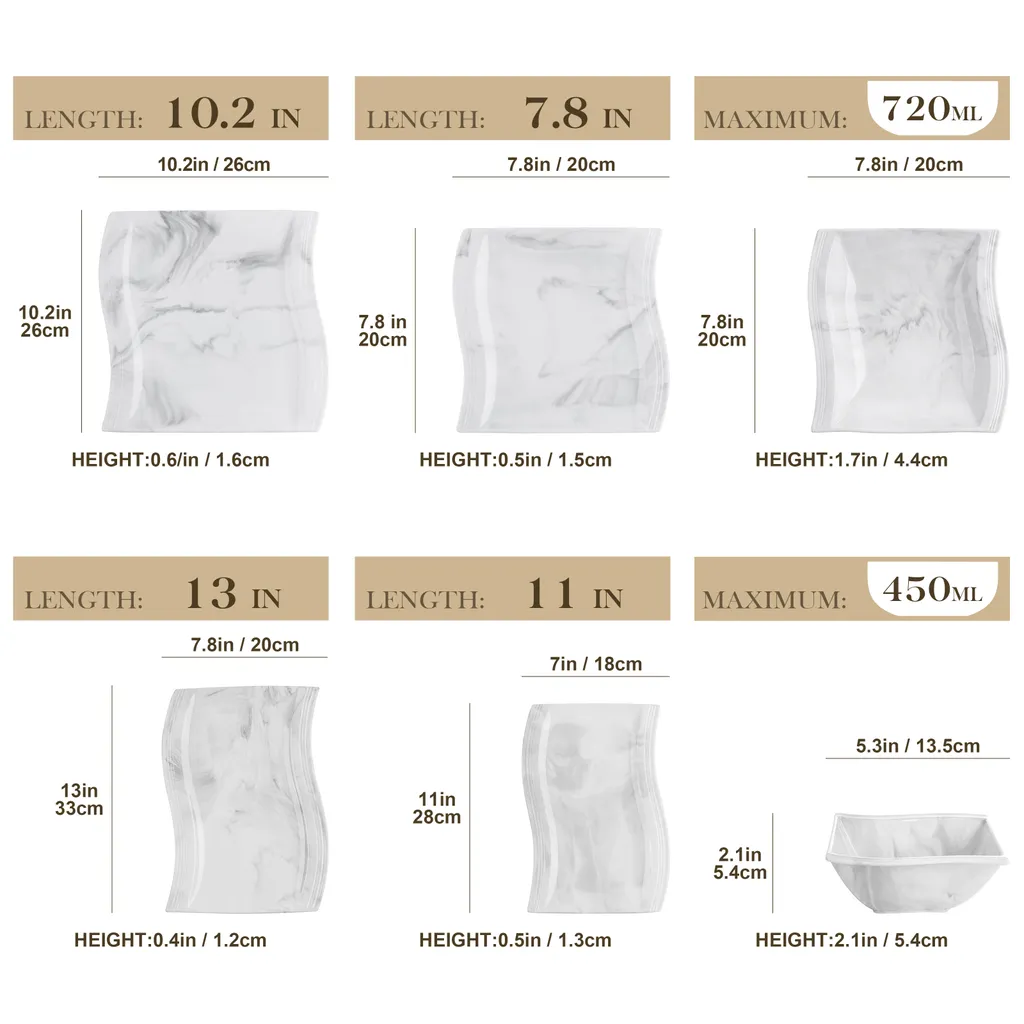 MALACASA, Serie Flora, 26 tlg. Marmor Porzellan Geschirrset Kombiservice Tafelservice mit 6 Schalen, 6 Dessertteller, 6 Suppenteller, 6 Speiseteller, 2 rechteckigen Platten MALACASA, Serie Flora, 26 Tlg. Marmor Porzellan Geschirrset Kombiservice Tafelservice Mit 6 Schalen, 6 Dessertteller, 6 Suppenteller, 6 Speiseteller, 2 Rechteckigen Platten -kaufland verkäufe 373467c4c1a9eaa30d8507836afb0d89