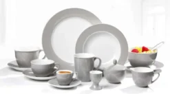 Ritzenhoff & Breker DOPPIO Grau Kaffeeservice 18-teilig -kaufland verkäufe 37d1aa2d89b2c660a52c94904f84a358