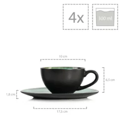 Sänger SÄNGER Kaffeeservice Palm Beach 12 Teilig Für 4 Personen -kaufland verkäufe 37f571bb2ca270817a01eda7c8b2f1d4