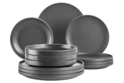 Tellerset, Porzellan Tellerset, Porzellan Vada Mäser