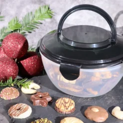 PLENTYFY Vorratsdosen 8 Teilig - Vorratsdosen Set Rund Mit Deckel Vorratsbehälter - Schwarz Luftdicht & Auslaufsicher Vorratsgläser Set Salatschüssel Mit Tragegriff 8 PLENTYFY Vorratsdosen 8 Teilig - Vorratsdosen Set Rund Mit Deckel Vorratsbehälter - Schwarz Luftdicht & Auslaufsicher Vorratsgläser Set Salatschüssel Mit Tragegriff -kaufland verkäufe 39d8b38d0930e6940aa3c5b0afaccea0