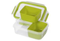Emsa Snackbox CLIP & GO 0,55 Liter Transparent / Grün -kaufland verkäufe 3ca74269a2c0269c93fb204d23186430