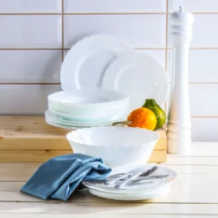 Luminarc 19tlg. Tellerset + Schale Trianon -kaufland verkäufe 3cfd3e24f708bc76e55d06ddd872453f