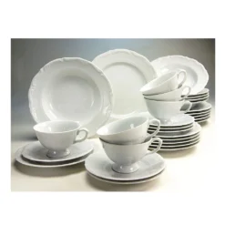 CreaTable 16135 Kombiservice Maria Theresia Für 6 Personen, Porzellan, Weiß (1 Set, 30-teilig) -kaufland verkäufe 42571c27c28c77dfbab76d391b659c54 1