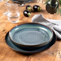 Like. By Villeroy & Boch Tafelset Crafted Breeze Blau,braun -kaufland verkäufe 43ea86951ad7d18ddc53a29ade853d9a