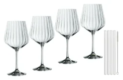 Nachtmann Gin&Tonic + 4 Glastrinkhalme 7574/8tlg. Tastes Good 103143 -kaufland verkäufe 440410b3f5fbd1d186a6326afb50ebf5