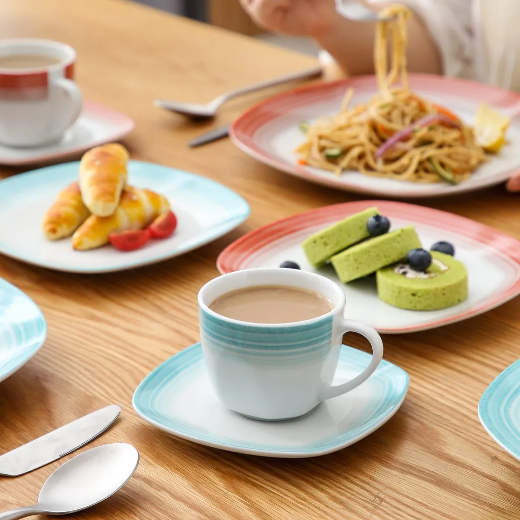 VEWEET Tafelservice 'SPARK' aus Porzellan, 60-tlg Kombiservice, Kaffeetassen, Untertasse, Dessertteller, Speiseteller und Suppenteller, Komplettservice für 12 Personen VEWEET Tafelservice 'SPARK' Aus Porzellan, 60-tlg Kombiservice, Kaffeetassen, Untertasse, Dessertteller, Speiseteller Und Suppenteller, Komplettservice Für 12 Personen -kaufland verkäufe 45b7bde9dcc1f26e9fd3a3485f4c549c