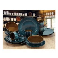 CreaTable 22861 Kombiservice Mallorca Für 4 Personen, Steinzeug, Mehrfarbig (1 Set, 16-teilig) -kaufland verkäufe 47845711215b0da2e7470a0b8616b754