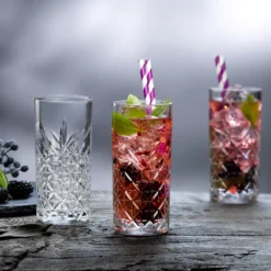 Pasabahce Timeless 520205 Longdrink Glas Wassergläser Kristall Design 4´er Set Transparent 365 Ml -kaufland verkäufe 497bbb5903acc0581b8e03530dd90b9a