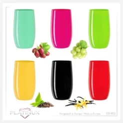 Bunte Elegante Trinkgläser 320ml (max. 400ml) Set 6 Teilig Wassergläser Saftgläser -kaufland verkäufe 498b4d71f433651e59338dd9082cbbee