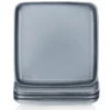 LOVECASA Tafelservice, 4-tlg Set Quadratische Speiseteller Aus Steingut, Flachteller, Frühstücksteller Für 4 Personen, Grau -kaufland verkäufe 4be5435cb9dfd1d1e7a95ff8d8deffed
