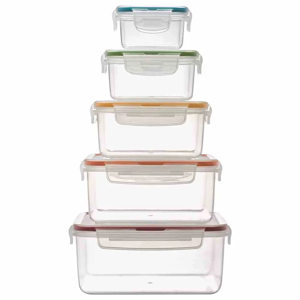 Lock&Lock HPL980CLQ5 Frischhaltedosen 5er Set - Luft & Wasserdicht (1er Pack) Lock&Lock HPL980CLQ5 Frischhaltedosen 5er Set - Luft & Wasserdicht (1er Pack) -kaufland verkäufe 50e0b6f298e252ab46416716e1a3ac9f