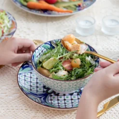 Vancasso Tafelservice Porzellan, JASMIN 16 Teiliges Essgeschirr Kombiservice, Handbemaltes Geschirrset Für 4 Personen, Böhmischer Stil -kaufland verkäufe 519ca5d915f9d59155365dddd4d19cb7